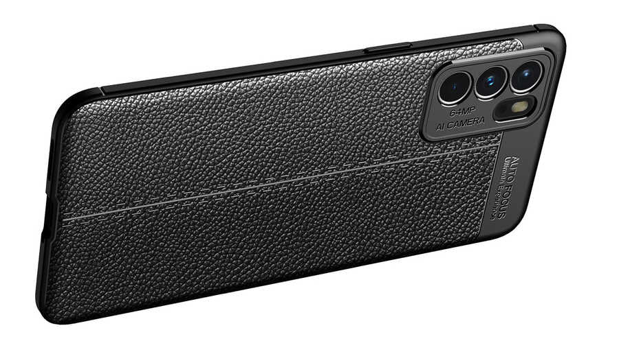 Oppo Reno 6 4G Kılıf Zore Niss Silikon Kapak Kırmızı