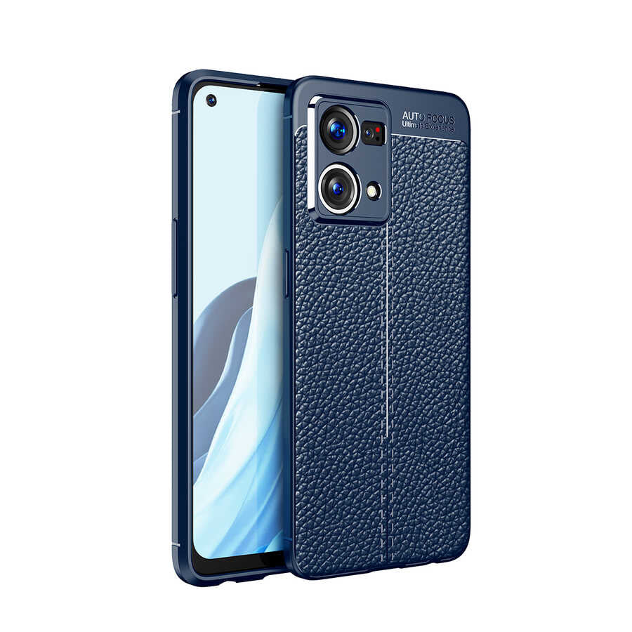 Oppo Reno 7 4G Kılıf Zore Niss Silikon Kapak Siyah