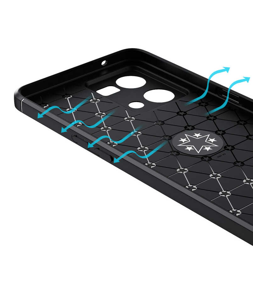 Oppo Reno 7 4G Kılıf Zore Ravel Silikon Kapak Mavi