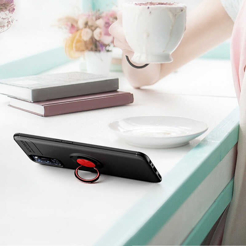 Oppo Reno A72 Kılıf Zore Ravel Silikon Kapak Mavi