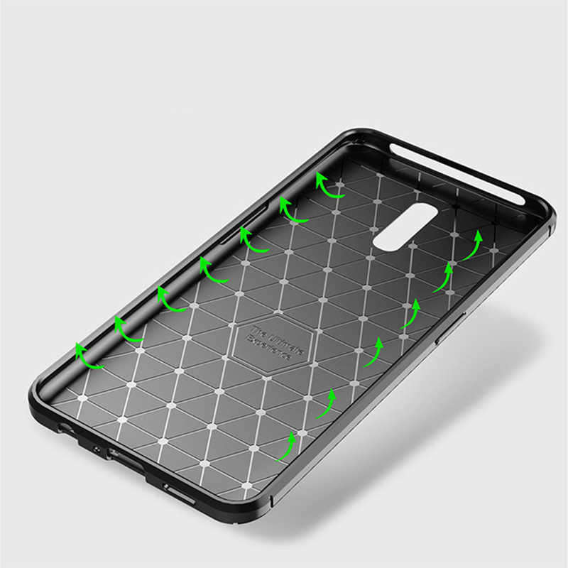 Oppo Reno Kılıf Zore Negro Silikon Kapak Kahverengi
