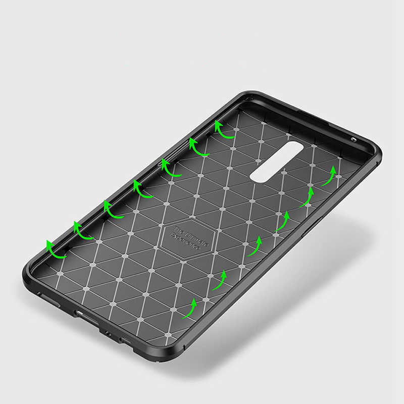 Oppo Reno Z Kılıf Zore Negro Silikon Kapak Kahverengi