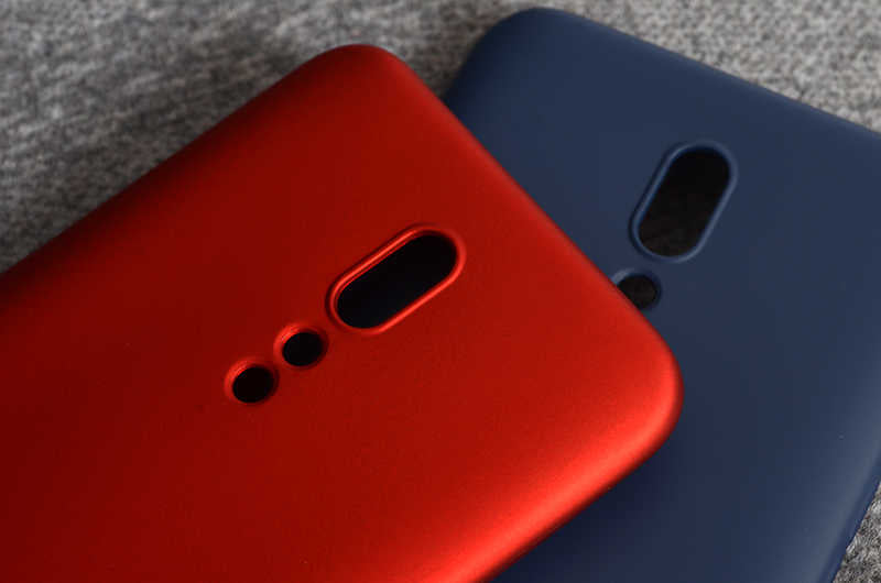 Oppo Reno Z Kılıf Zore Premier Silikon Kapak Gold