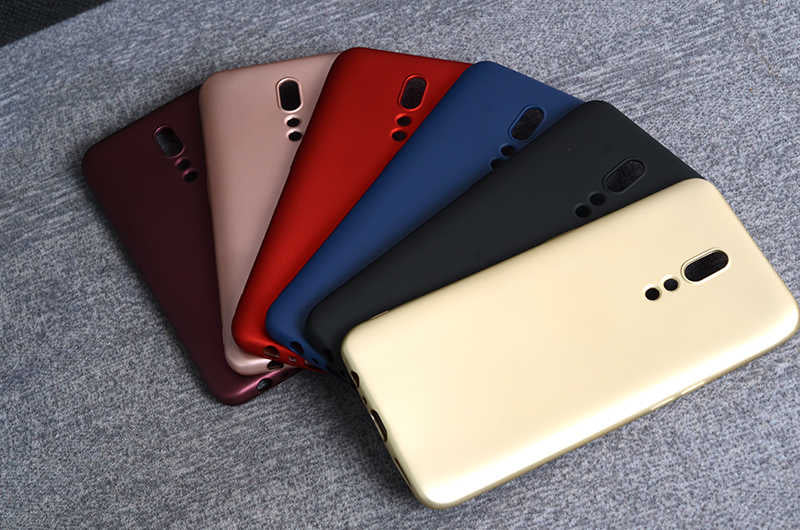 Oppo Reno Z Kılıf Zore Premier Silikon Kapak Mürdüm