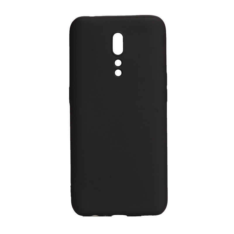 Oppo Reno Z Kılıf Zore Premier Silikon Kapak Siyah