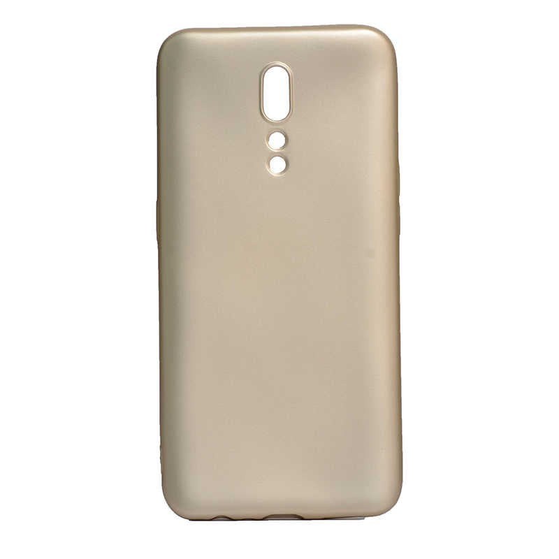 Oppo Reno Z Kılıf Zore Premier Silikon Kapak Gold