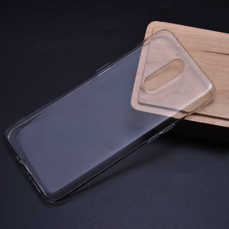 Oppo RX17 Pro Kılıf Zore Süper Silikon Kapak Renksiz