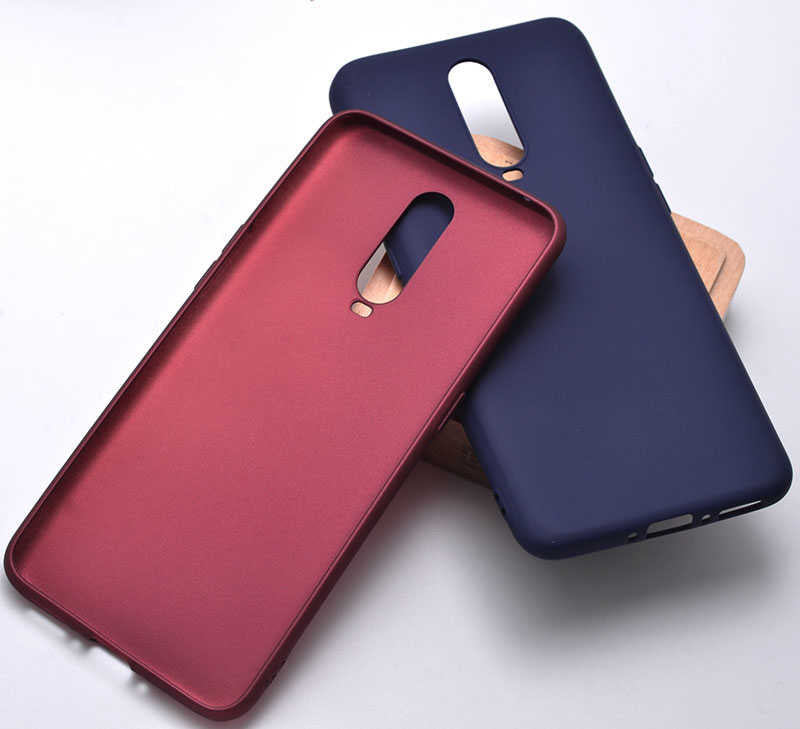 Oppo RX17 Pro Kılıf Zore Premier Silikon Kapak Siyah