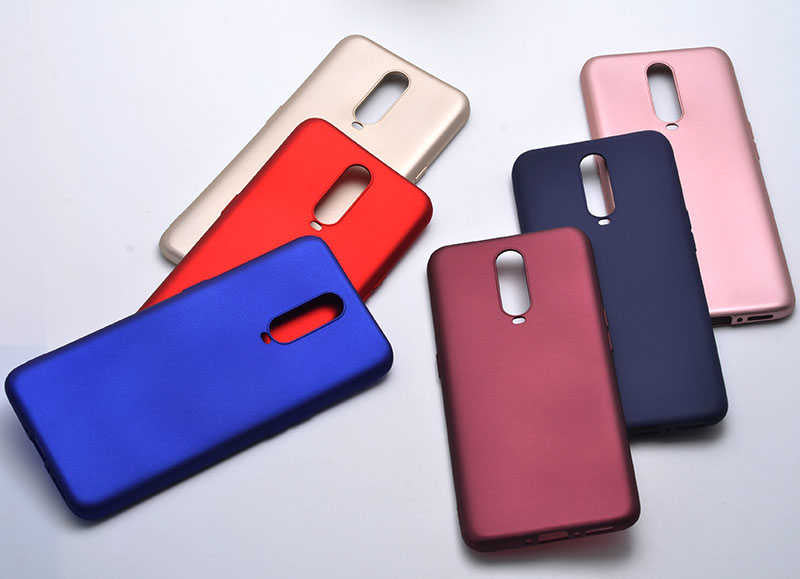 Oppo RX17 Pro Kılıf Zore Premier Silikon Kapak Lacivert
