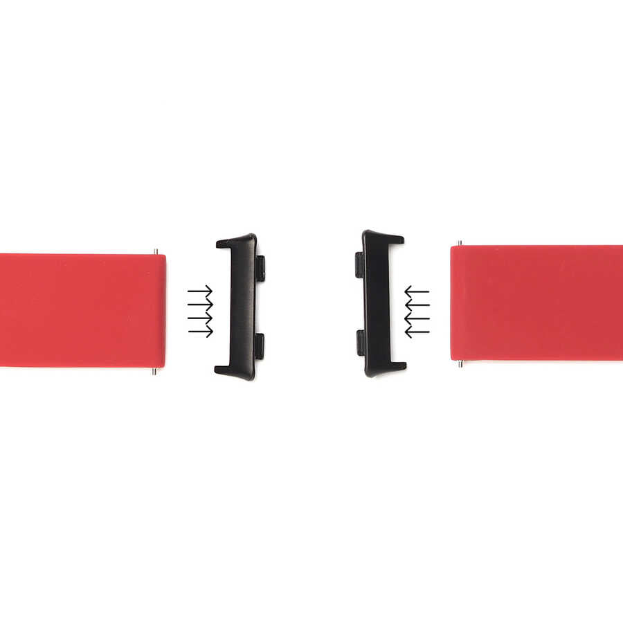 Oppo Watch 46mm 22mm Metal Kordon Dönüştürücü Gold