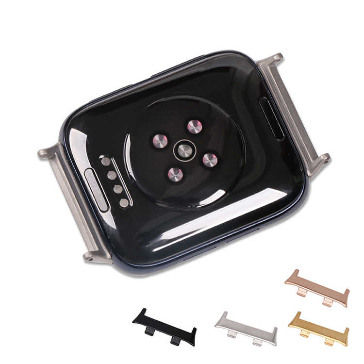 Oppo Watch 46mm 22mm Metal Kordon Dönüştürücü Siyah