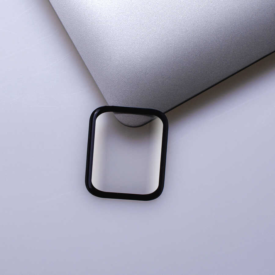 Oppo Watch 46mm Zore PMMA Pet Saat Ekran Koruyucu Siyah