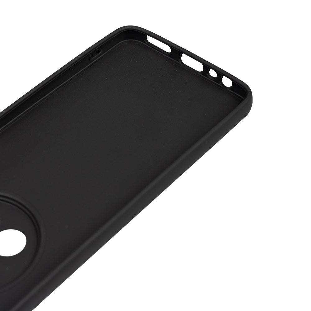 Realme 12 Kılıf Zore Biye Silikon Siyah