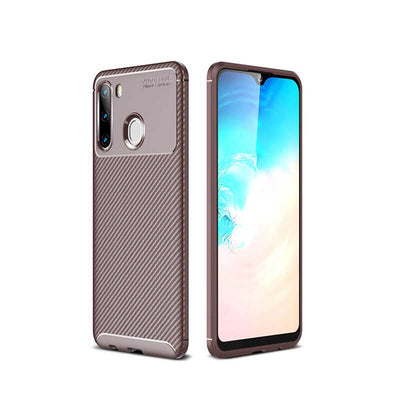 Galaxy A21 Kılıf Zore Negro Silikon Kapak Siyah