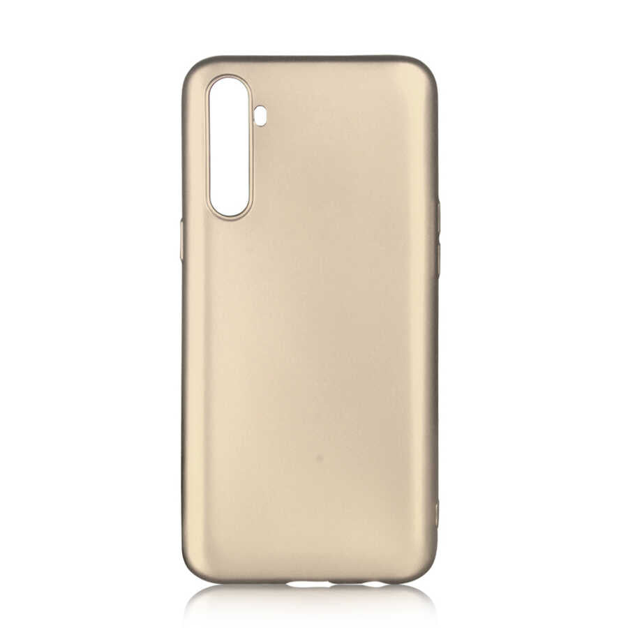 Realme 6 Kılıf Zore Premier Silikon Kapak Saks Mavi