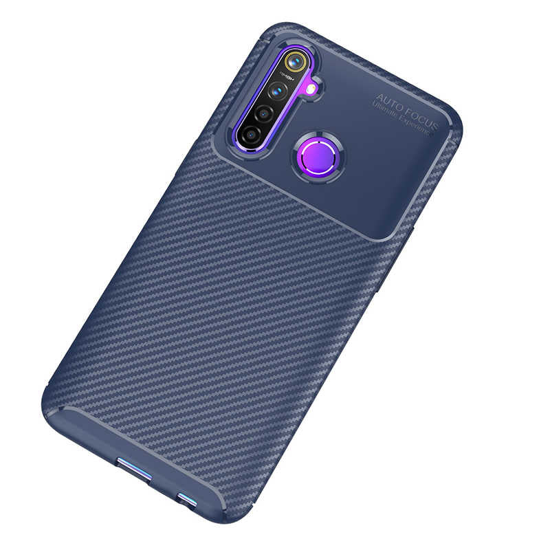 Realme 6İ Kılıf Zore Negro Silikon Kapak Kahverengi