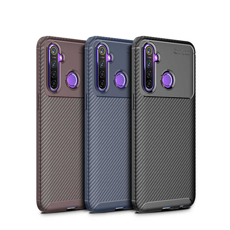 Realme 6İ Kılıf Zore Negro Silikon Kapak Lacivert