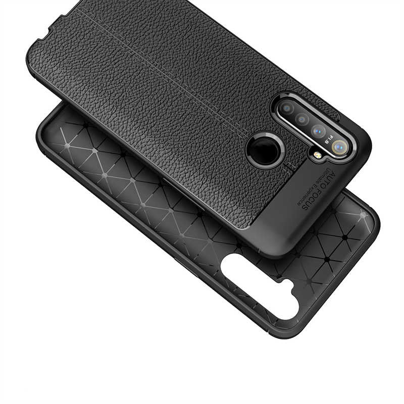 Realme 6İ Kılıf Zore Niss Silikon Kapak Siyah