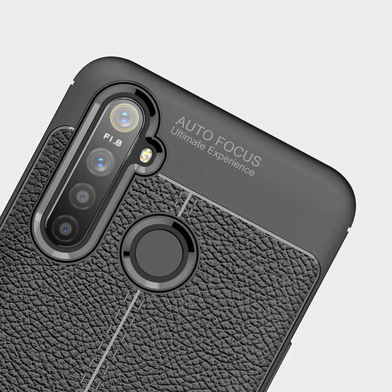 Realme 6İ Kılıf Zore Niss Silikon Kapak Siyah