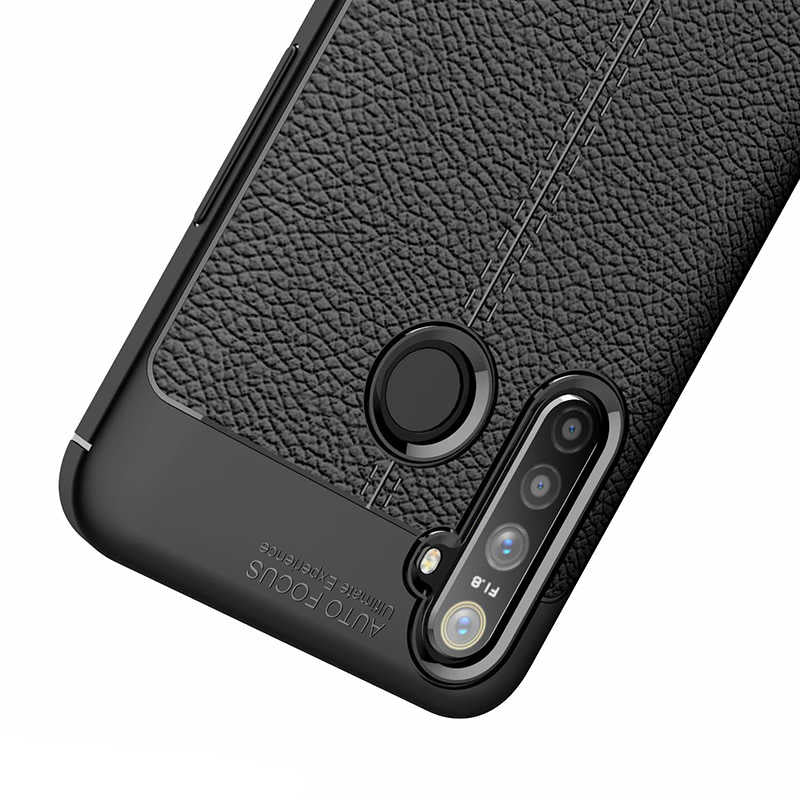 Realme 6İ Kılıf Zore Niss Silikon Kapak Siyah