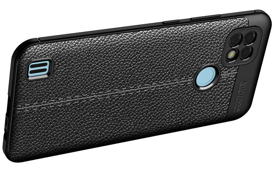 Realme C25 Kılıf Zore Niss Silikon Kapak Lacivert