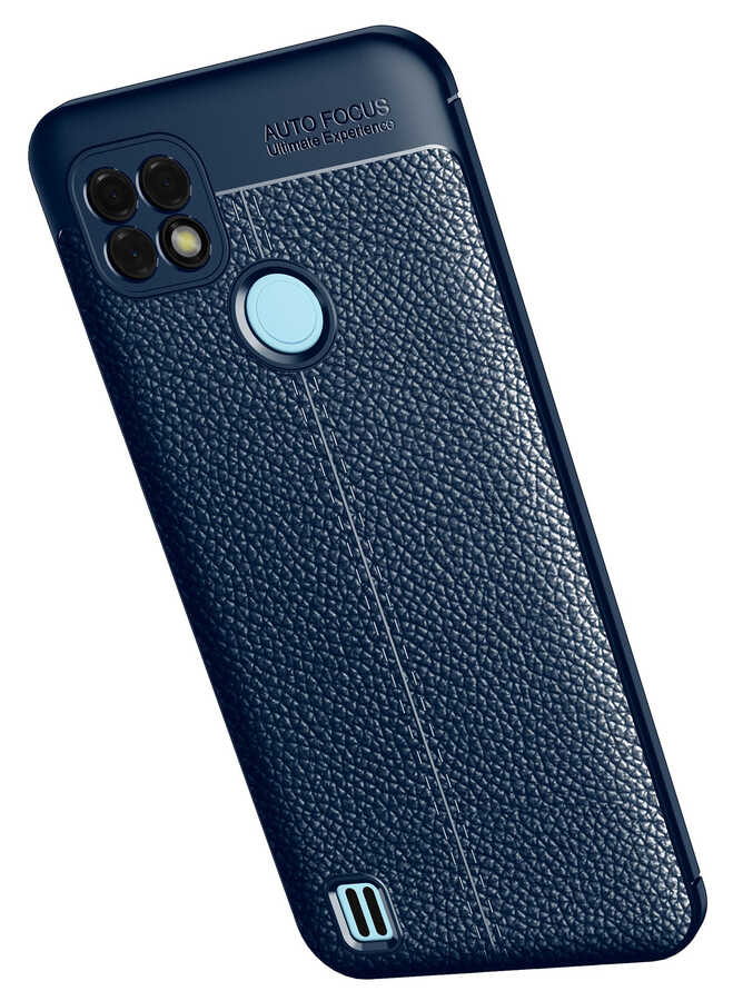 Realme C25 Kılıf Zore Niss Silikon Kapak Kırmızı