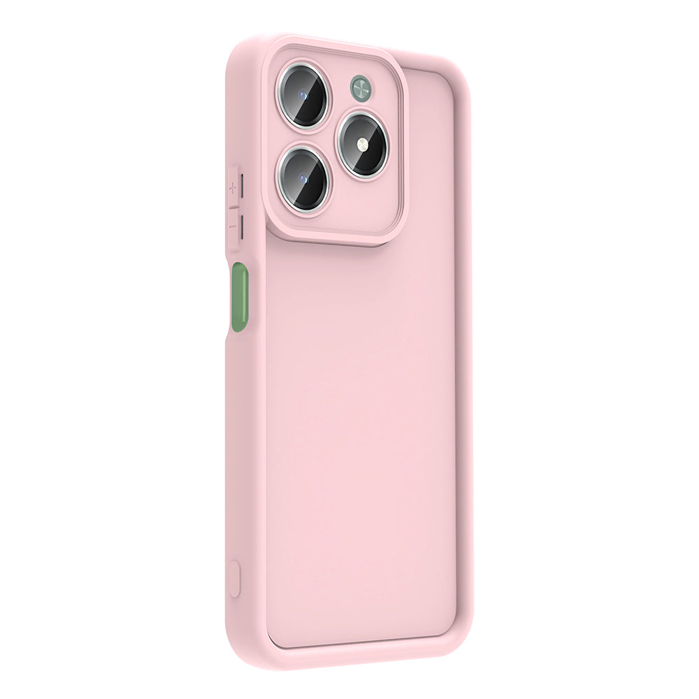 Realme C61 Kılıf Kamera Korumalı Zore Ananas Kapak Koyu Yeşil