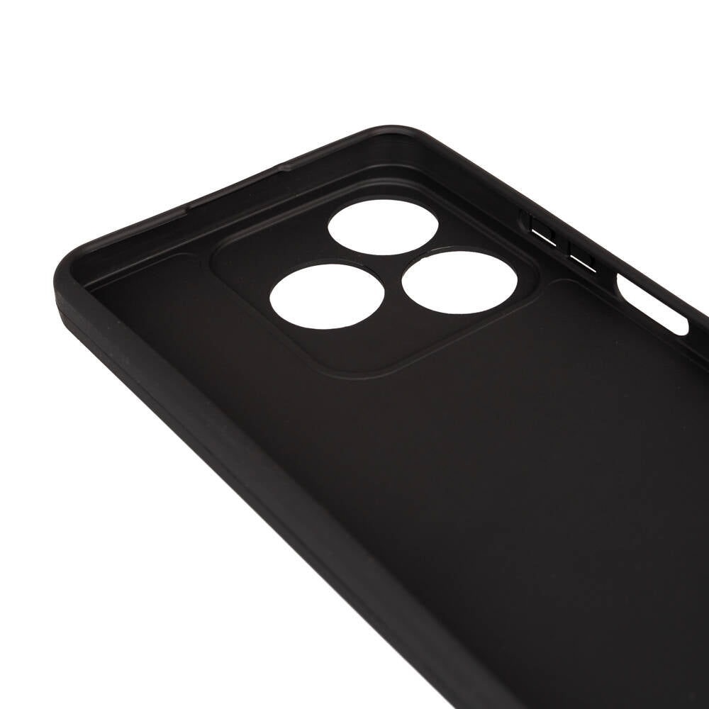 Realme C63 Kılıf Zore Biye Silikon Siyah