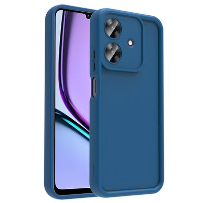 Realme Note 60 Kılıf Kamera Korumalı Zore Ananas Kapak Koyu Yeşil