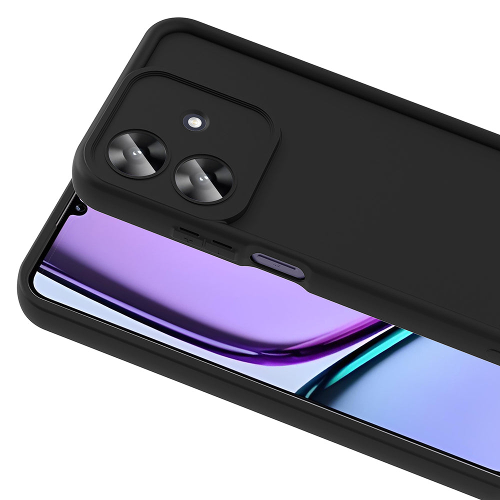 Realme Note 60 Kılıf Kamera Korumalı Zore Ananas Kapak Pembe