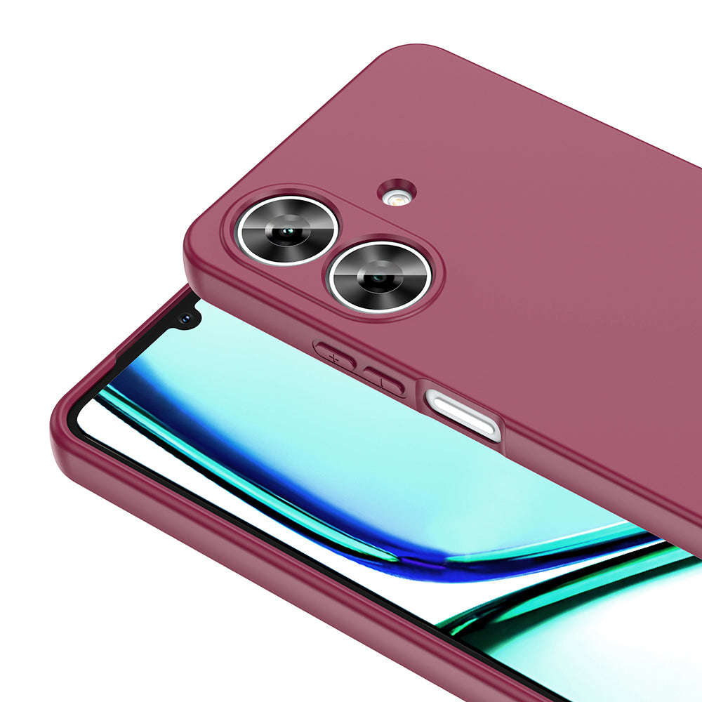 Realme Note 60 Kılıf Zore Mara Lansman Kapak Siyah