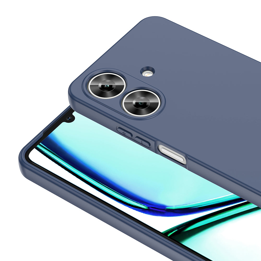 Realme Note 60 Kılıf Zore Mara Lansman Kapak Siyah