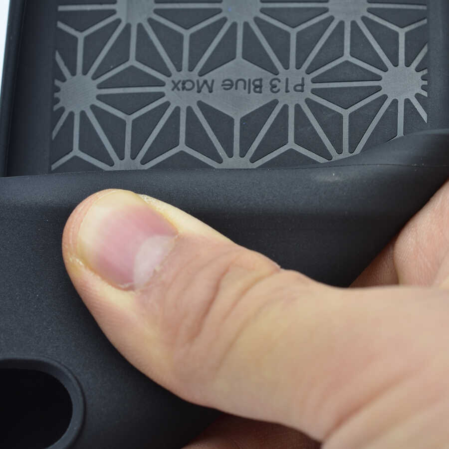 Reeder P13 Blue Max Kılıf Zore Biye Silikon Lila