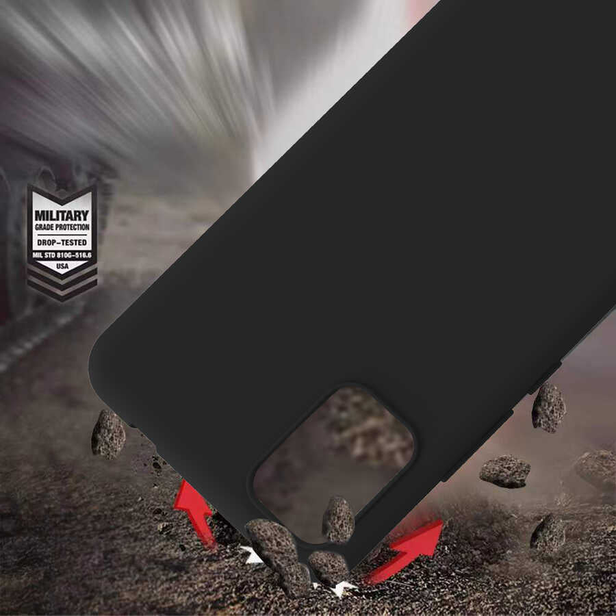 Reeder P13 Blue Max Pro Lite 2022 Kılıf Zore Biye Silikon Siyah