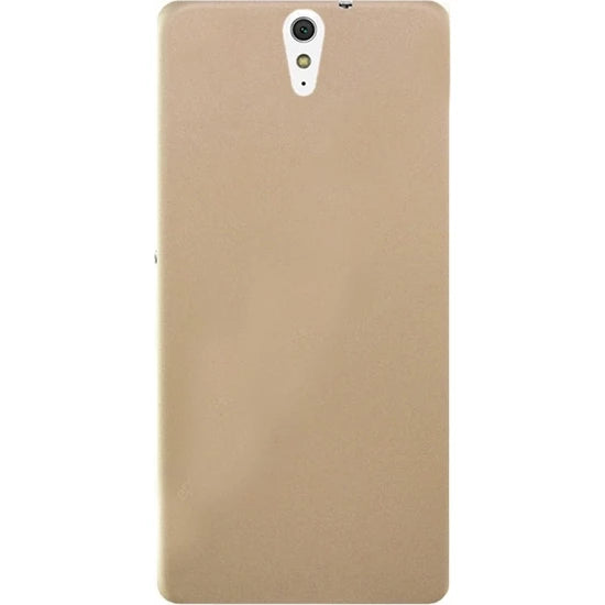 Sony Xperia C5 Kılıf Zore Premier Silikon Kapak Rose Gold