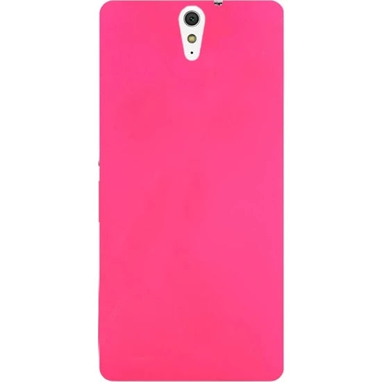 Sony Xperia C5 Kılıf Zore Premier Silikon Kapak Pembe