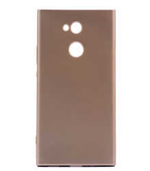 Sony Xperia L2 Kılıf Zore Premier Silikon Kapak Rose Gold