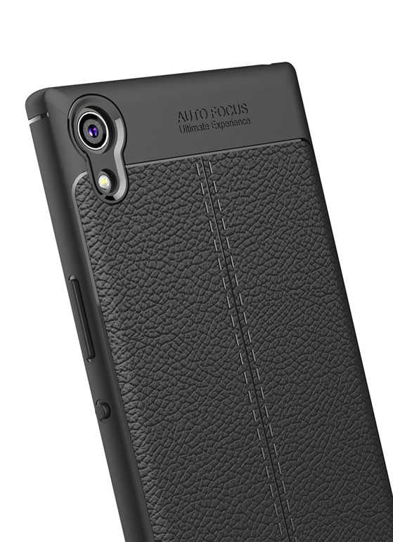 Sony Xperia XA1 Ultra Kılıf Zore Niss Silikon Kapak Siyah