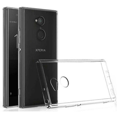 Sony Xperia XA2 Kılıf Zore Süper Silikon Kapak Renksiz
