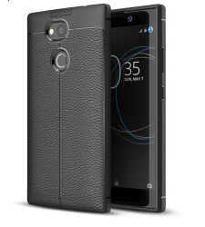 Sony Xperia XA2 Kılıf Zore Niss Silikon Kapak Lacivert