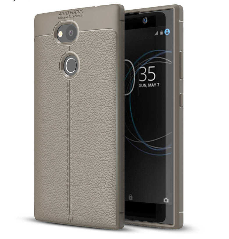 Sony Xperia XA2 Ultra Kılıf Zore Niss Silikon Kapak Lacivert