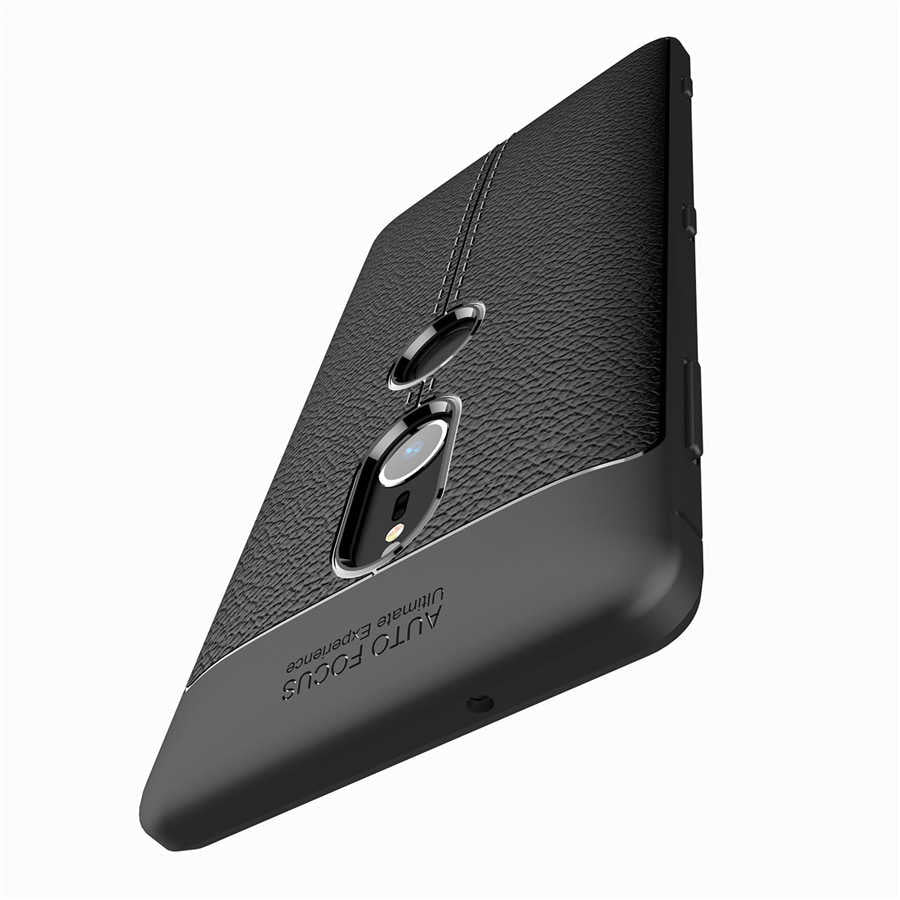 Sony Xperia XZ2 Kılıf Zore Niss Silikon Kapak Lacivert