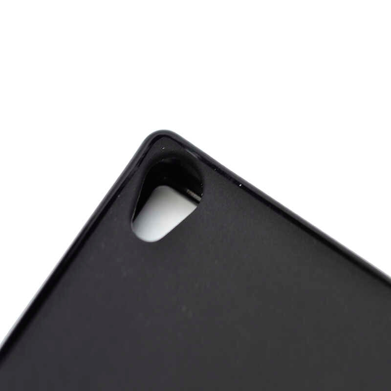 Sony Xperia Z3 Kılıf Zore Süper Silikon Kapak Renksiz