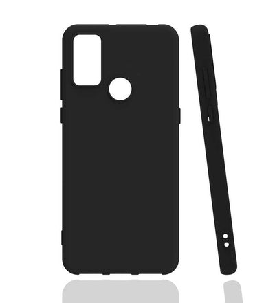 TCL 20E Kılıf Zore Biye Silikon Siyah