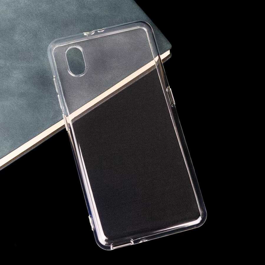 TCL L7 Kılıf Zore Süper Silikon Kapak Renksiz