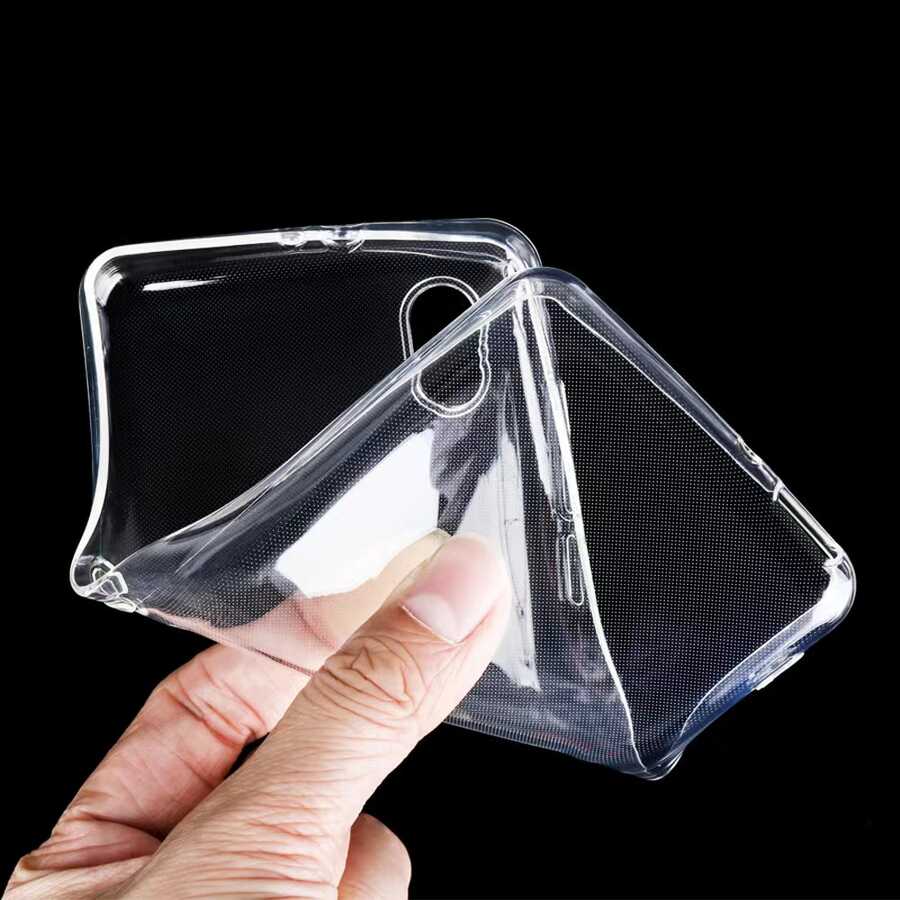 TCL L7 Kılıf Zore Süper Silikon Kapak Renksiz