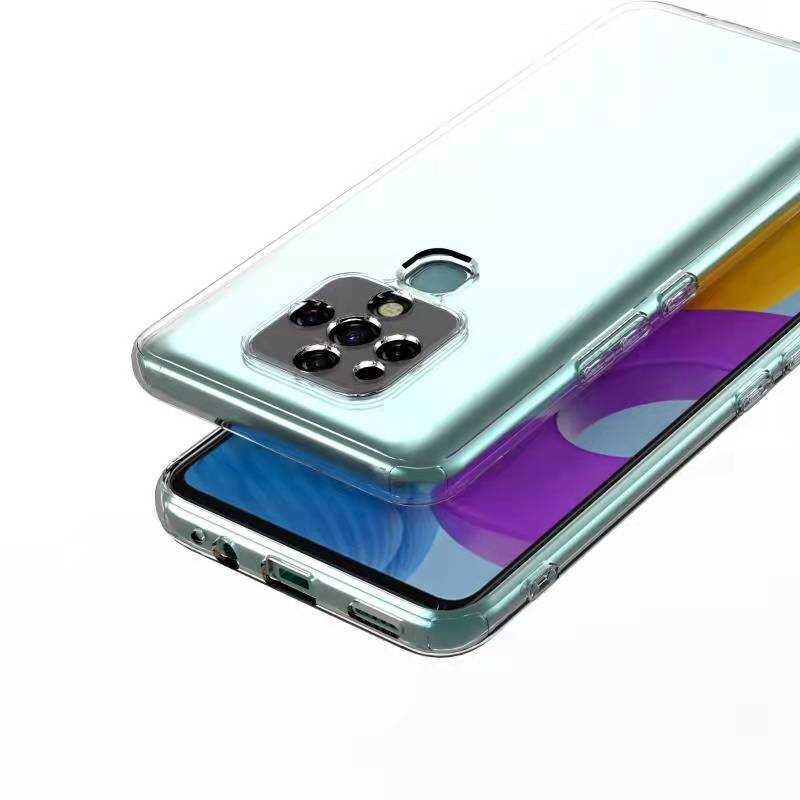 Tecno Camon 16 Kılıf Zore Kamera Korumalı Süper Silikon Kapak Renksiz