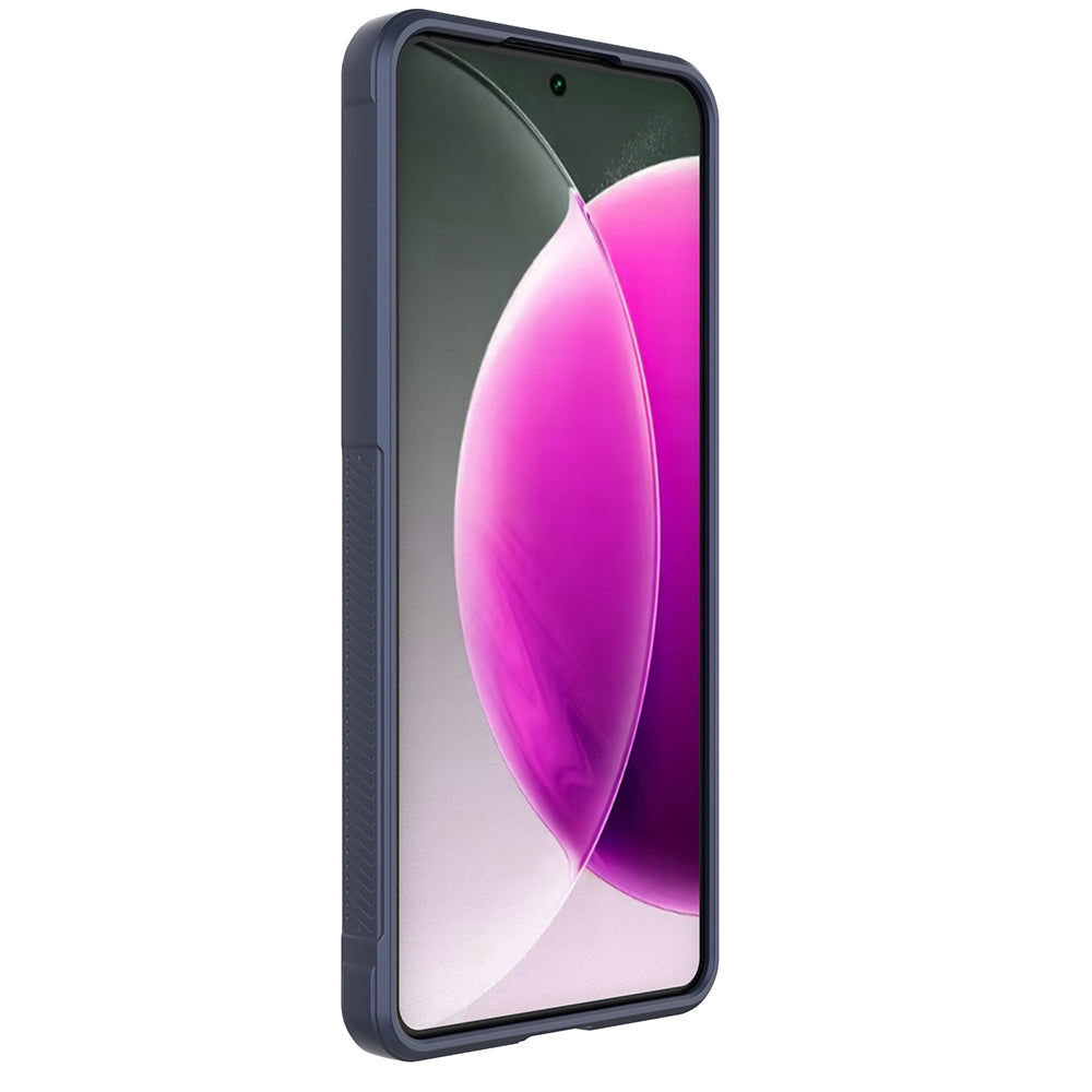 Tecno Spark 20 Pro 4G Kılıf Esnek TPU Oyuklu Arka Yüzey Tasarımlı Zore Etnik Silikon Kapak Lacivert