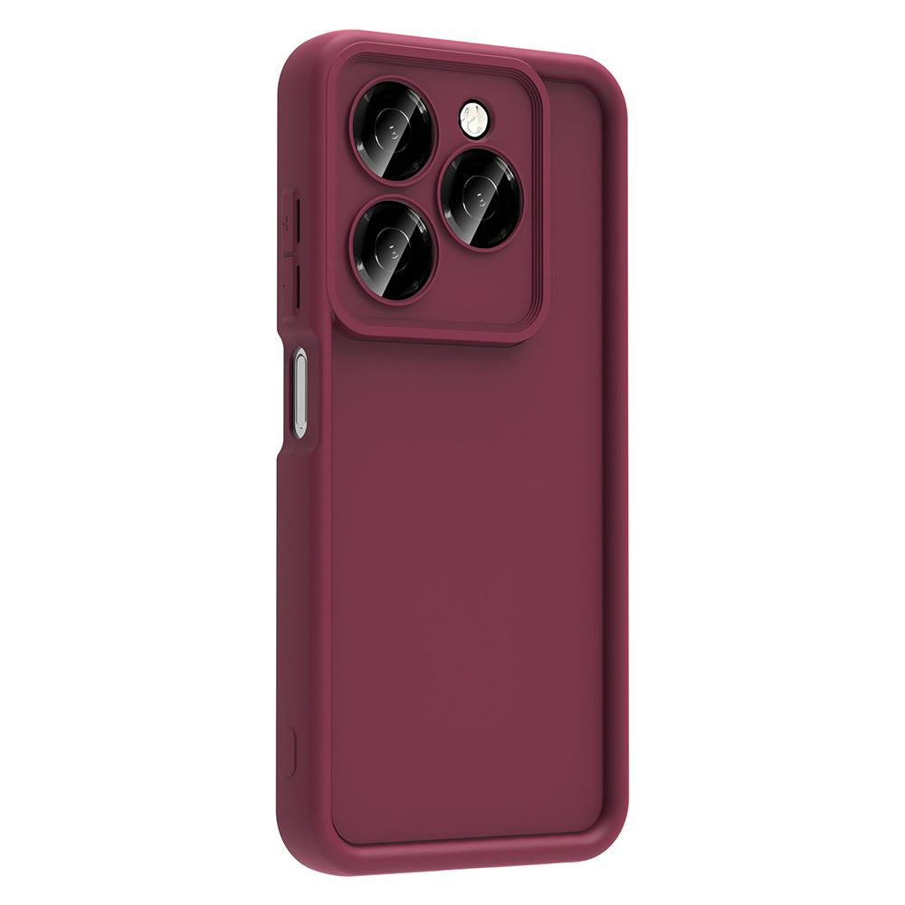 Tecno Spark 20 Pro 5G Kılıf Kamera Korumalı Zore Ananas Kapak Pembe