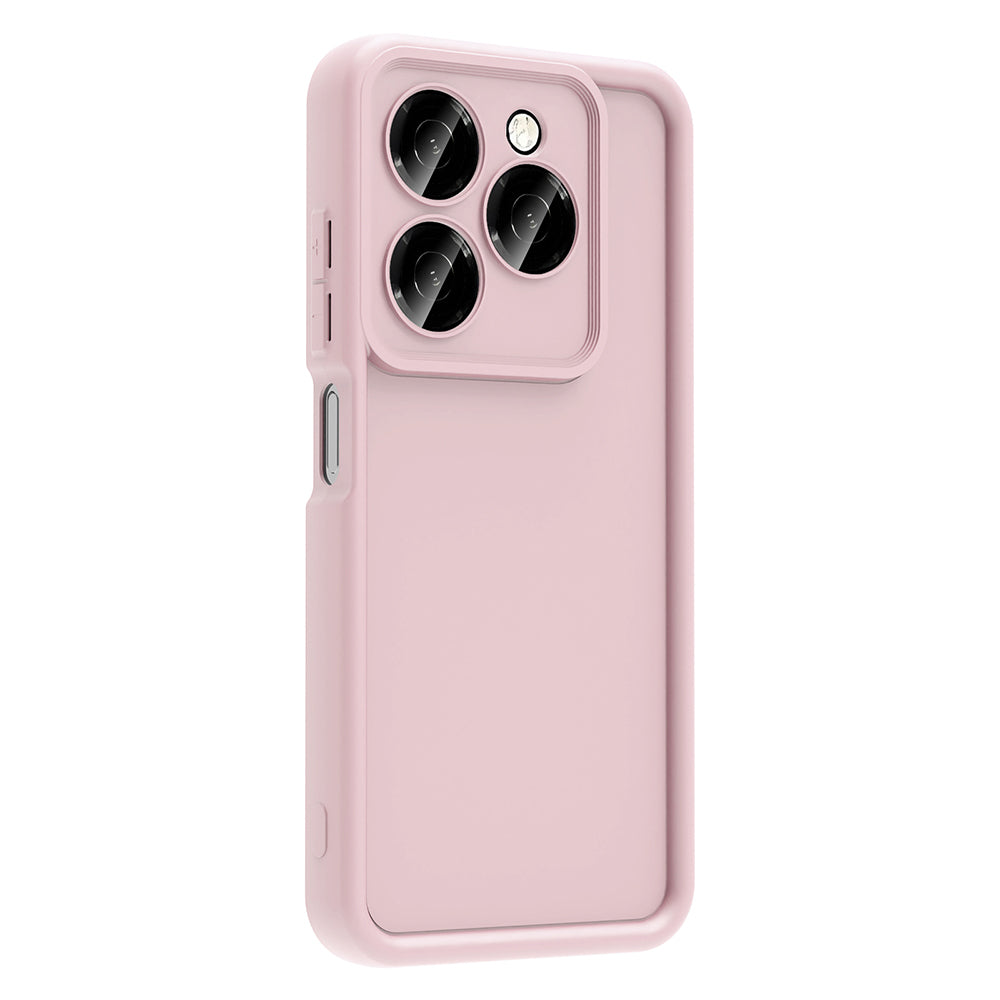 Tecno Spark 20 Pro 5G Kılıf Kamera Korumalı Zore Ananas Kapak Pembe